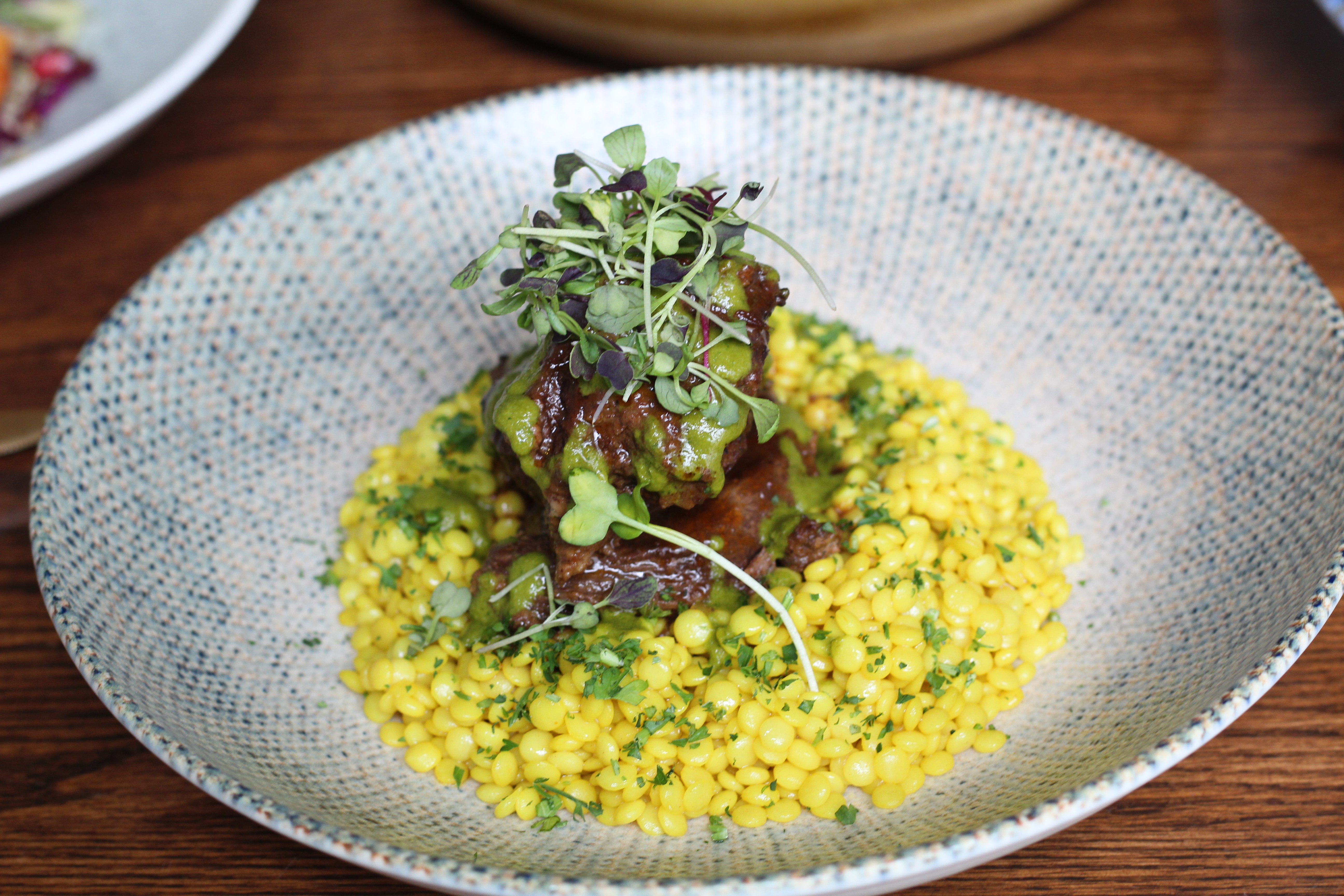 Harissa brown sugar braised beef